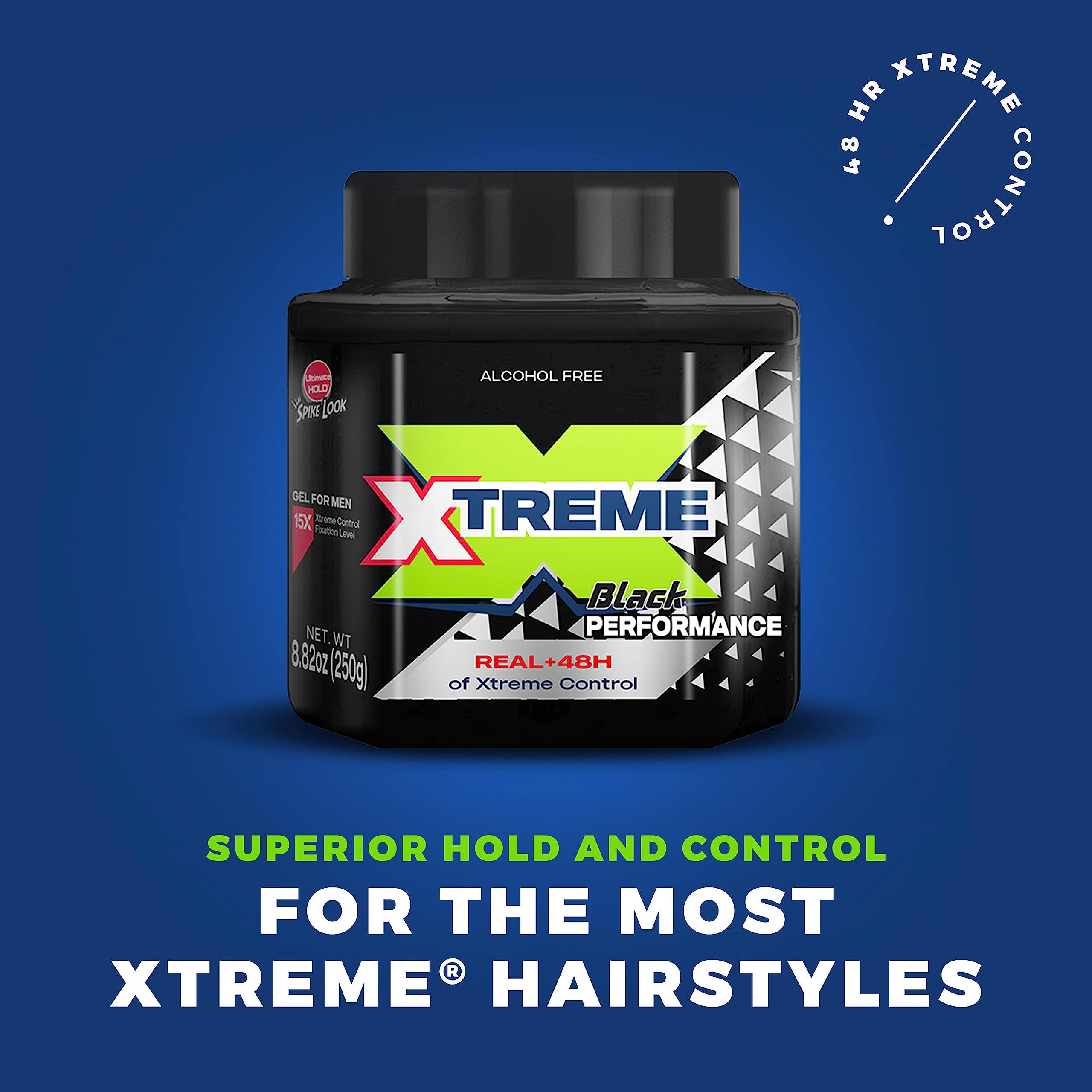 Amazon.com : Xtreme Performance Black Styling Hair Gel with Aloe